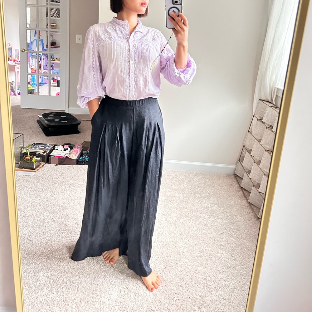 LoveShackFancy blouse. S